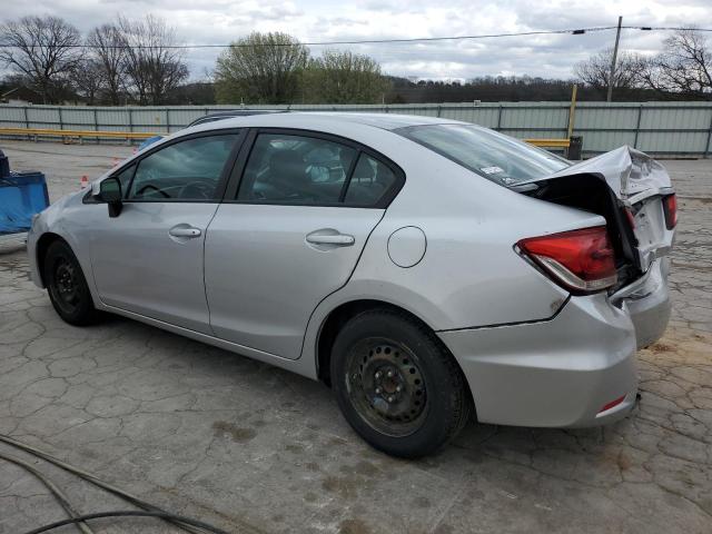 Photo 2 from auction – 2013 HONDA CIVIC LX with VIN 19XFB2F59DE072945
