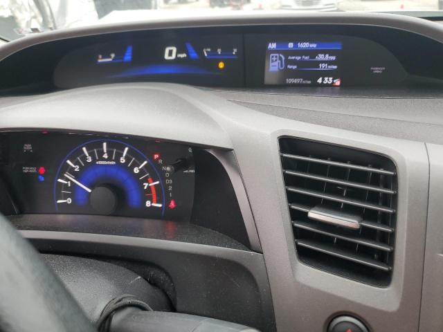 Photo 9 from auction – 2012 HONDA CIVIC LX with VIN 19XFB2F55CE328870