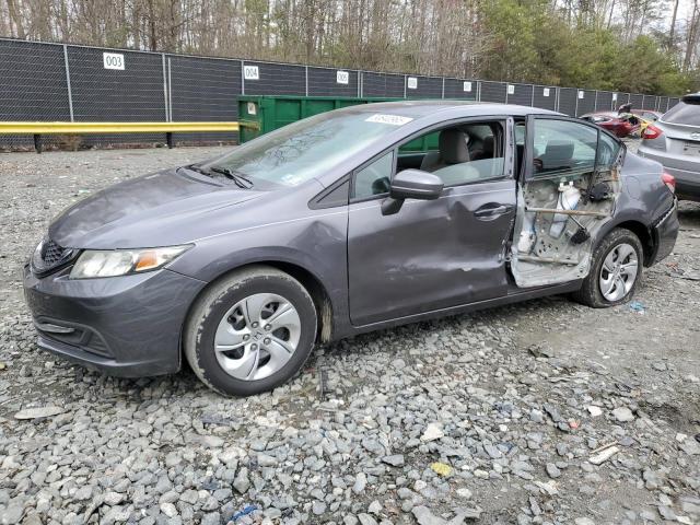 HONDA CIVIC LX 2015 with VIN 19XFB2F51FE271748 - Photo from auction