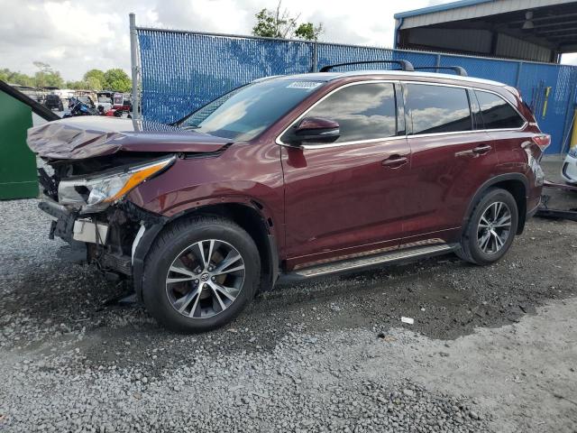 TOYOTA HIGHLANDER 2016 with VIN 5TDJKRFH4GS274146 - Photo from auction