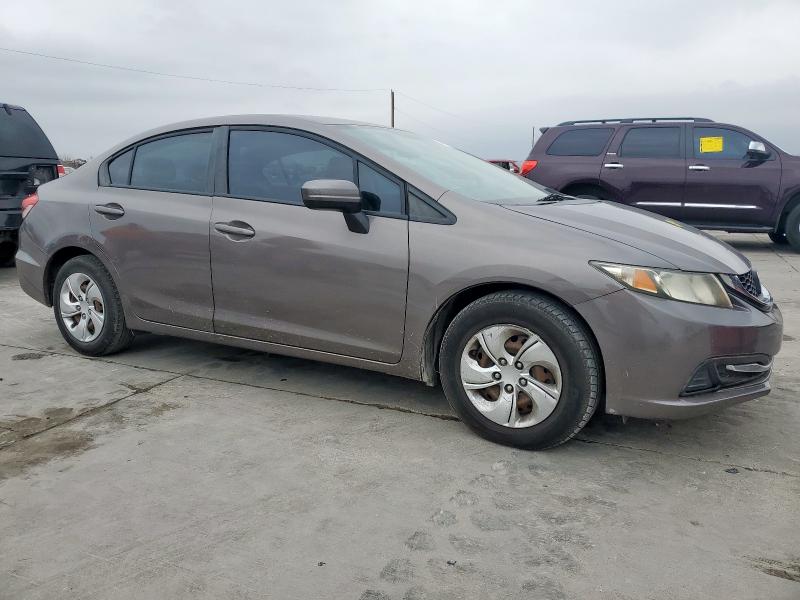 Photo 4 from auction – 2013 HONDA CIVIC LX with VIN 19XFB2F50DE228631