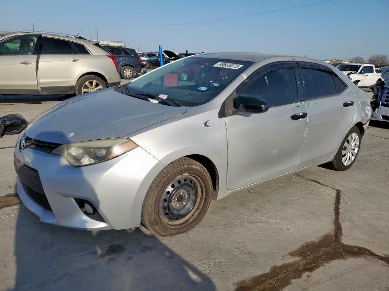 TOYOTA COROLLA L 2014 with VIN 5YFBURHE1EP085283 - Photo from auction
