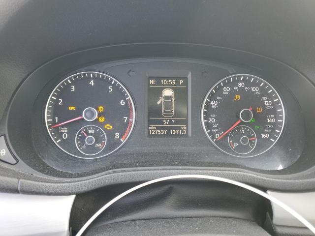 Photo 9 from auction – 2012 VOLKSWAGEN PASSAT SE with VIN 1VWBM7A38CC069355