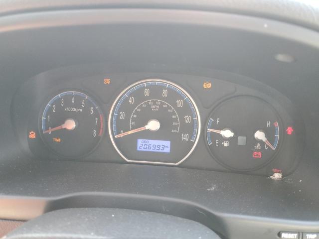 Photo 9 from auction – 2009 HYUNDAI SANTA FE G with VIN 5NMSG13D79H318882