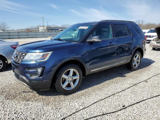 FORD EXPLORER X 2016 with VIN 1FM5K8DH9GGB37109 - Photo from auction