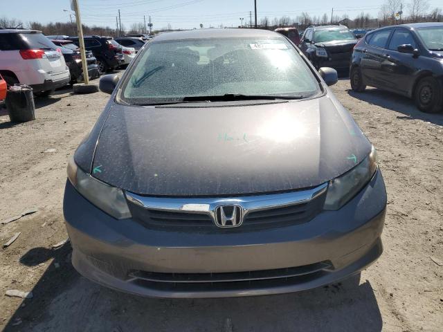 Photo 5 from auction – 2012 HONDA CIVIC LX with VIN 19XFB2F59CE105277