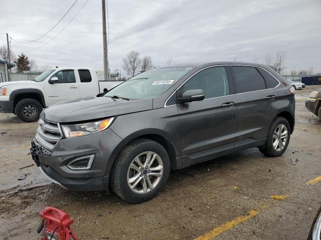FORD EDGE SEL 2015 with VIN 2FMTK4J93FBB95624 - Photo from auction