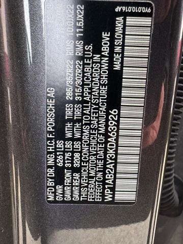 Photo 10 from auction – 2019 PORSCHE CAYENNE S with VIN WP1AB2AY3KDA63926