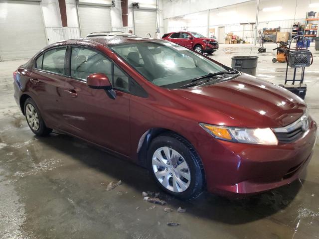 Photo 4 from auction – 2012 HONDA CIVIC LX with VIN 19XFB2F50CE062335