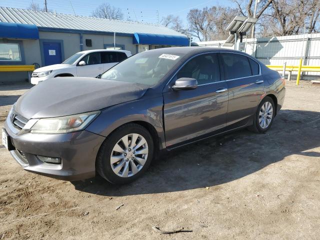HONDA ACCORD EXL 2014 with VIN 1HGCR2F89EA218405 - Photo from auction