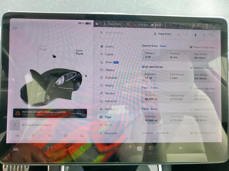 Photo 9 from auction – 2018 TESLA MODEL 3 with VIN 5YJ3E1EA0JF177768