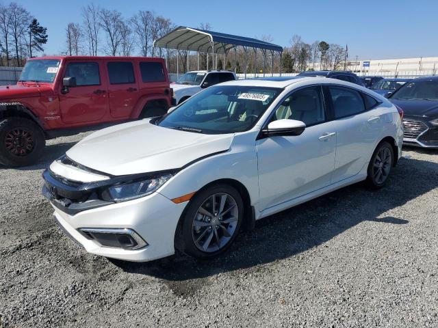 HONDA CIVIC EX 2019 with VIN 19XFC1F33KE011691 - Photo from auction