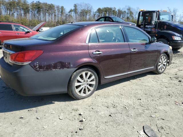 Photo 3 from auction – 2012 TOYOTA AVALON BAS with VIN 4T1BK3DB1CU472572