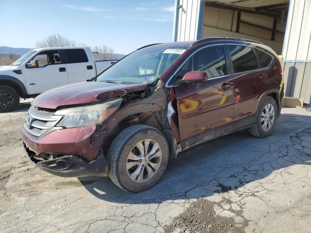 HONDA CR-V EX 2014 with VIN 5J6RM3H53EL010180 - Photo from auction