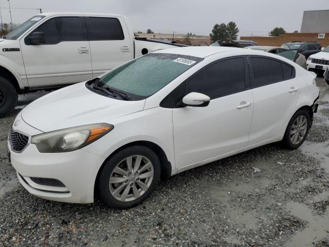 KIA FORTE LX 2014 with VIN KNAFX4A63E5073631 - Photo from auction