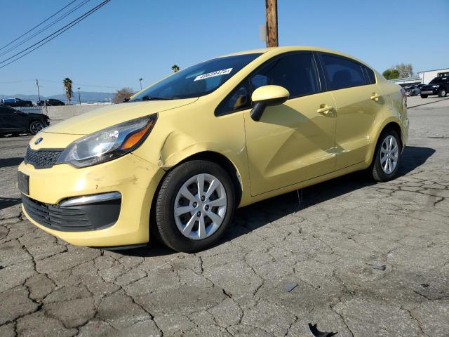 KIA RIO LX 2016 with VIN KNADM4A38G6595254 - Photo from auction