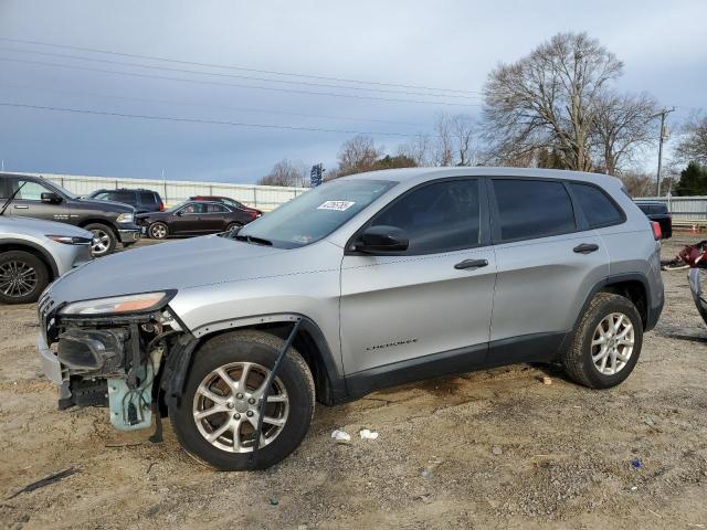 JEEP CHEROKEE S 2014 with VIN 1C4PJLAB1EW123520 - Photo from auction