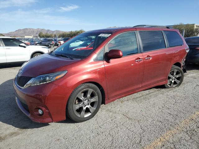 TOYOTA SIENNA SE 2016 with VIN 5TDXK3DC2GS755155 - Photo from auction
