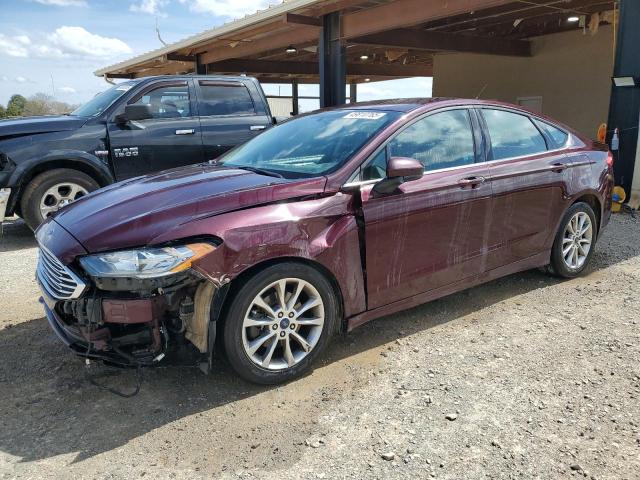 FORD FUSION SE 2017 with VIN 3FA6P0HD4HR128434 - Photo from auction
