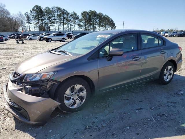 HONDA CIVIC LX 2015 with VIN 19XFB2F56FE285953 - Photo from auction