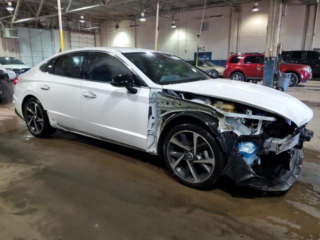Photo 4 from auction – 2021 HYUNDAI SONATA SEL with VIN 5NPEJ4J23MH127361