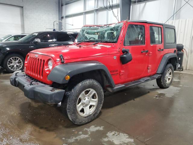 JEEP WRANGLER U 2015 with VIN 1C4BJWKG2FL604546 - Photo from auction