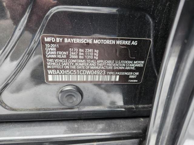 Zdjęcie 10 z aukcji – 2012 BMW 528 XI z VIN WBAXH5C51CDW04923