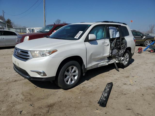 TOYOTA HIGHLANDER 2013 with VIN 5TDBK3EH4DS206458 - Photo from auction
