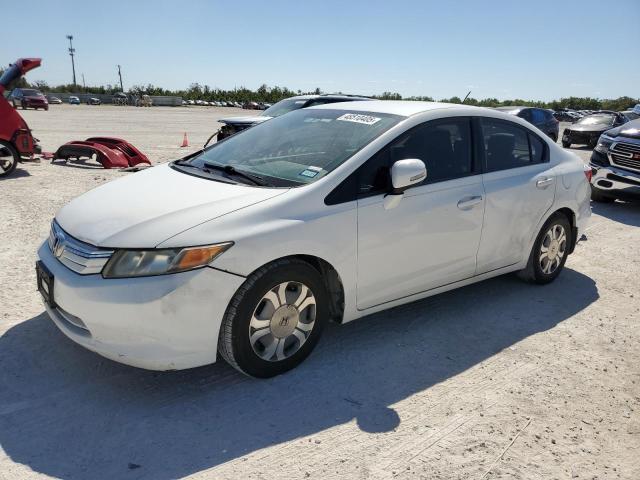 HONDA CIVIC HYBR 2012 with VIN JHMFB4F2XCS000258 - Photo from auction
