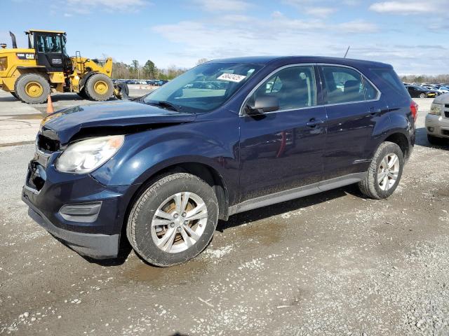 CHEVROLET EQUINOX LS 2017 with VIN 2GNALBEK9H1559622 - Photo from auction