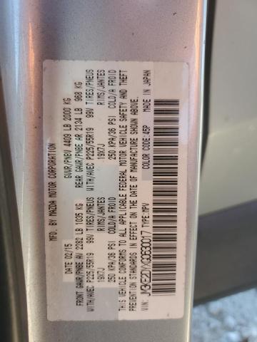 Photo 14 from auction – 2016 MAZDA CX-5 GT with VIN JM3KE2DYXG0630017