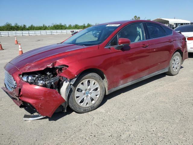 FORD FUSION S 2013 with VIN 3FA6P0G77DR255796 - Photo from auction