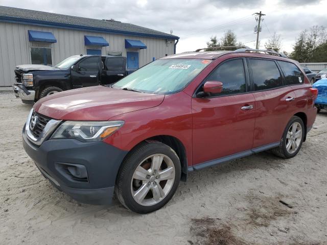 NISSAN PATHFINDER 2017 with VIN 5N1DR2MN3HC902835 - Photo from auction