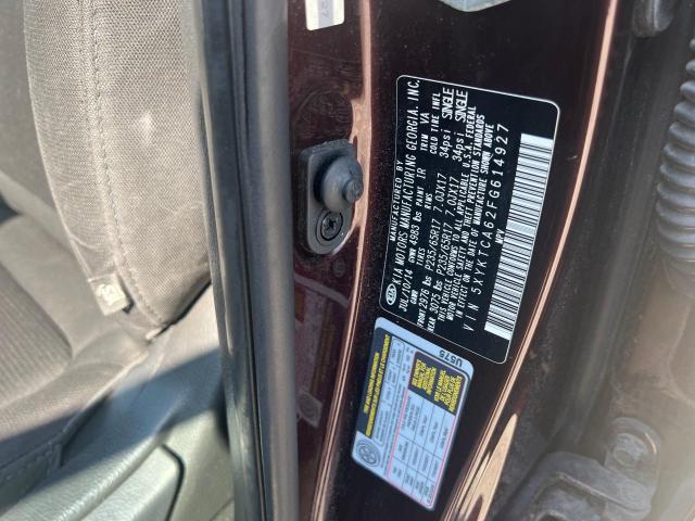Photo 10 from auction – 2015 KIA SORENTO LX with VIN 5XYKTCA62FG614927