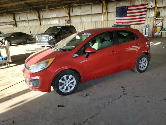 KIA RIO LX 2013 with VIN KNADM5A37D6096608 - Photo from auction