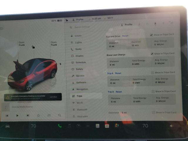 Photo 9 from auction – 2022 TESLA MODEL Y with VIN 7SAYGDEE9NF430115