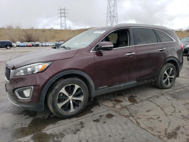 KIA SORENTO EX 2016 with VIN 5XYPHDA58GG133120 - Photo from auction