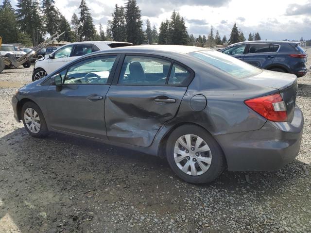 Photo 2 from auction – 2012 HONDA CIVIC LX with VIN 19XFB2F56CE376927