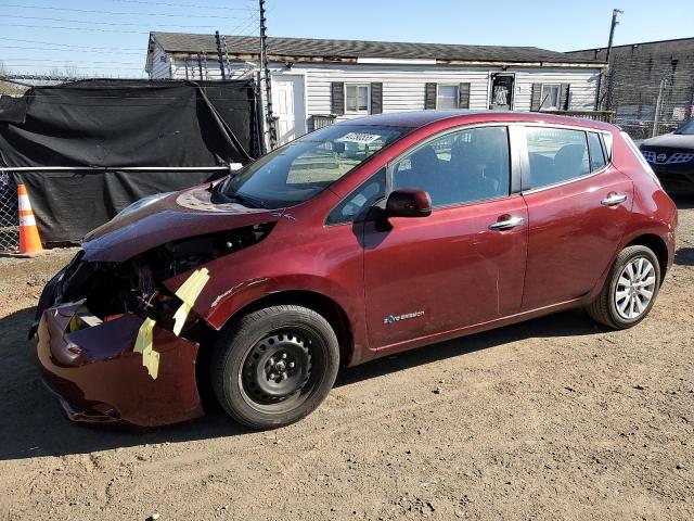 NISSAN LEAF S 2017 with VIN 1N4BZ0CP8HC309089 - Photo from auction