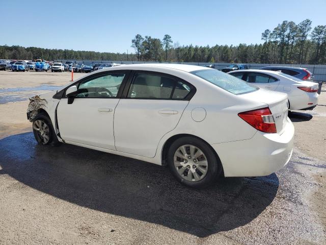 Photo 2 from auction – 2012 HONDA CIVIC LX with VIN 2HGFB2F53CH562012
