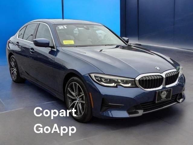 BMW 330XI 2021 with VIN WBA5R7C05MFL07XXX - Photo from auction
