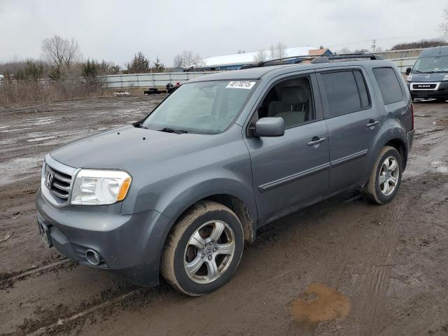 HONDA PILOT EX 2013 with VIN 5FNYF4H44DB065909 - Photo from auction
