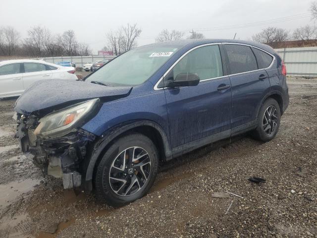 Photo 1 from auction – 2016 HONDA CR-V SE with VIN 5J6RM4H49GL045788
