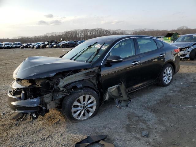 KIA OPTIMA 2018 with VIN 5XXGU4L3XJG218219 - Photo from auction