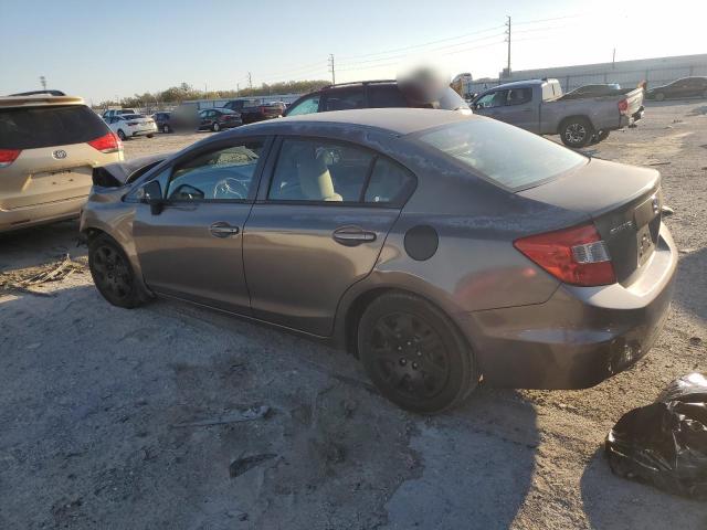 Photo 2 from auction – 2012 HONDA CIVIC LX with VIN 2HGFB2F54CH502174