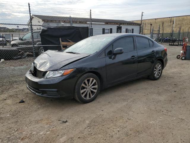 HONDA CIVIC EX 2012 مع رقم تعريف المركبة 2HGFB2F88CH522518 - صورة من المزاد