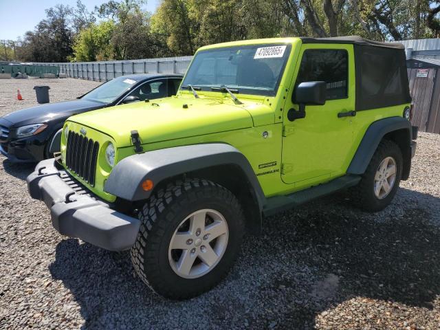JEEP WRANGLER S 2017 with VIN 1C4AJWAG9HL520353 - Photo from auction