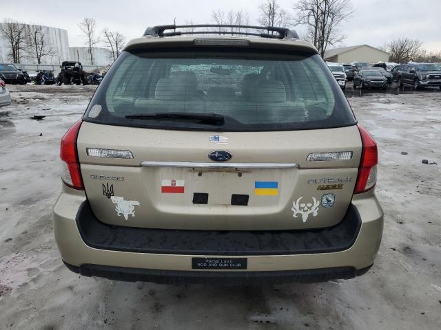 Photo 6 from auction – 2009 SUBARU OUTBACK 2. with VIN 4S4BP61C097316630