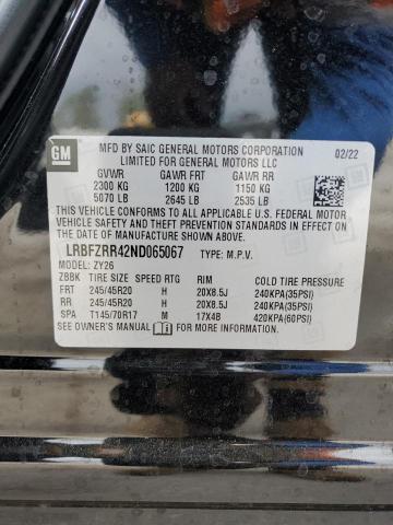 Photo 14 from auction – 2022 BUICK ENVISION A with VIN LRBFZRR42ND065067