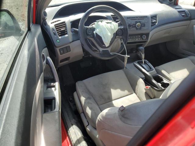 Photo 8 from auction – 2012 HONDA CIVIC LX with VIN 2HGFG3B57CH557019